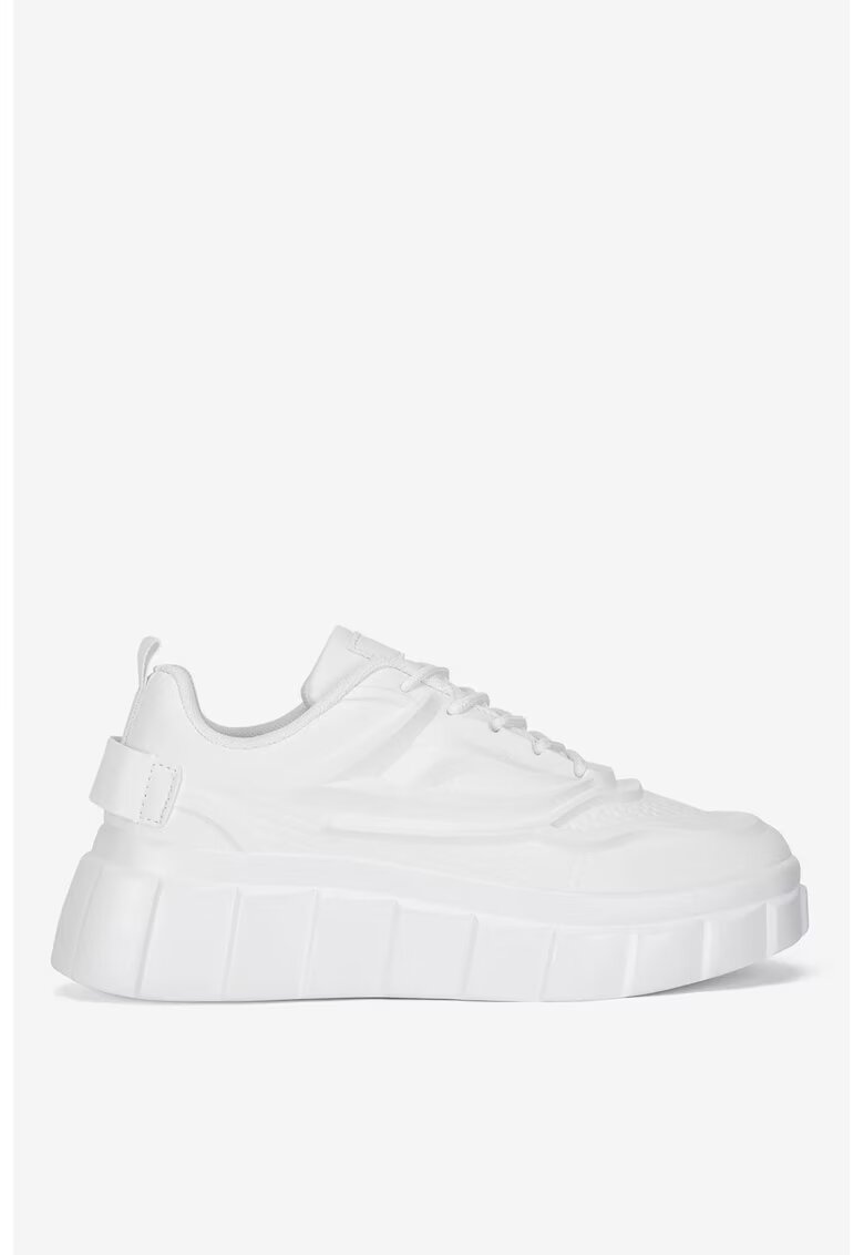 DeeZee Pantofi dama 5905588716501 - Sintetic - Alb - Alb