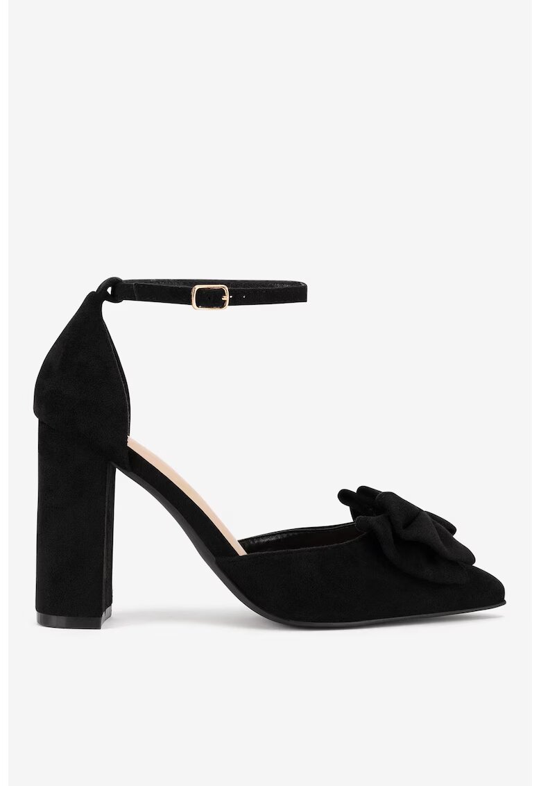 DeeZee Pantofi dama 5905588727897 - Textil - Negru - Negru