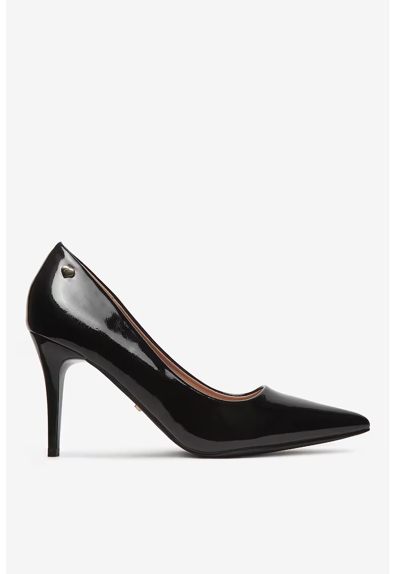 DeeZee Pantofi Material Sintetic - Culoare Negru - Negru