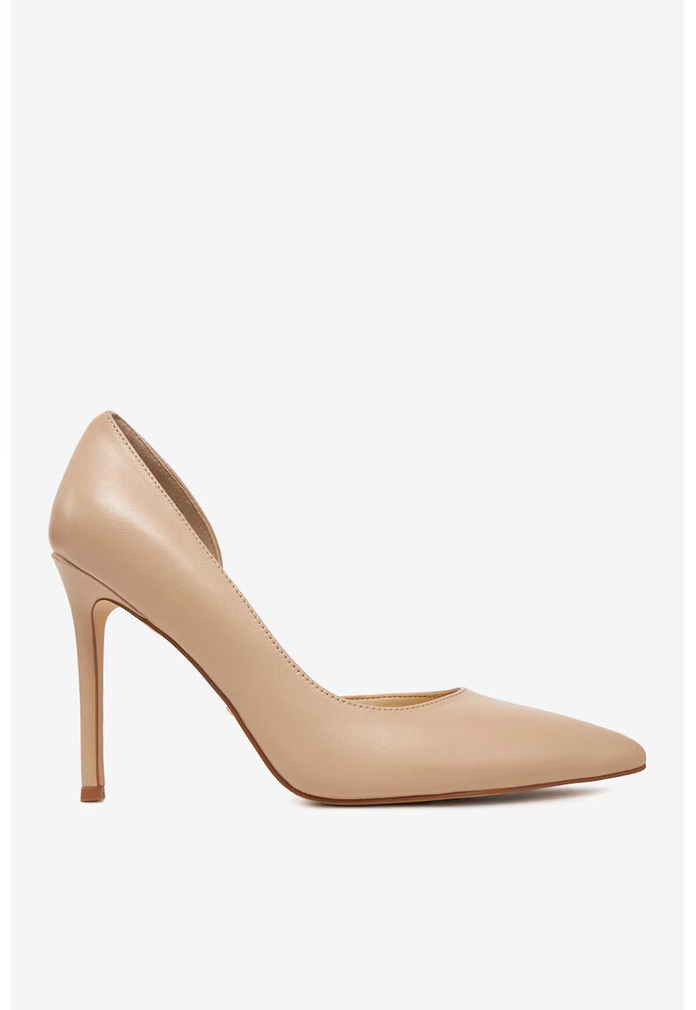 DeeZee Pantofi Piele naturala - Bej - Bej