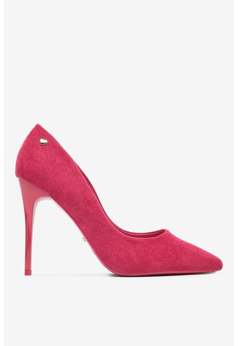 DeeZee Pantofi Roz Textil - Roz