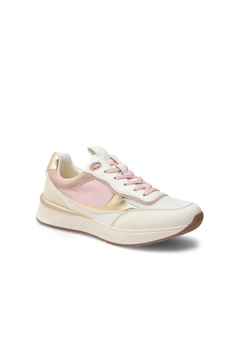 DeeZee Pantofi sport dama - 401506 - Piele ecologica - Ecru
