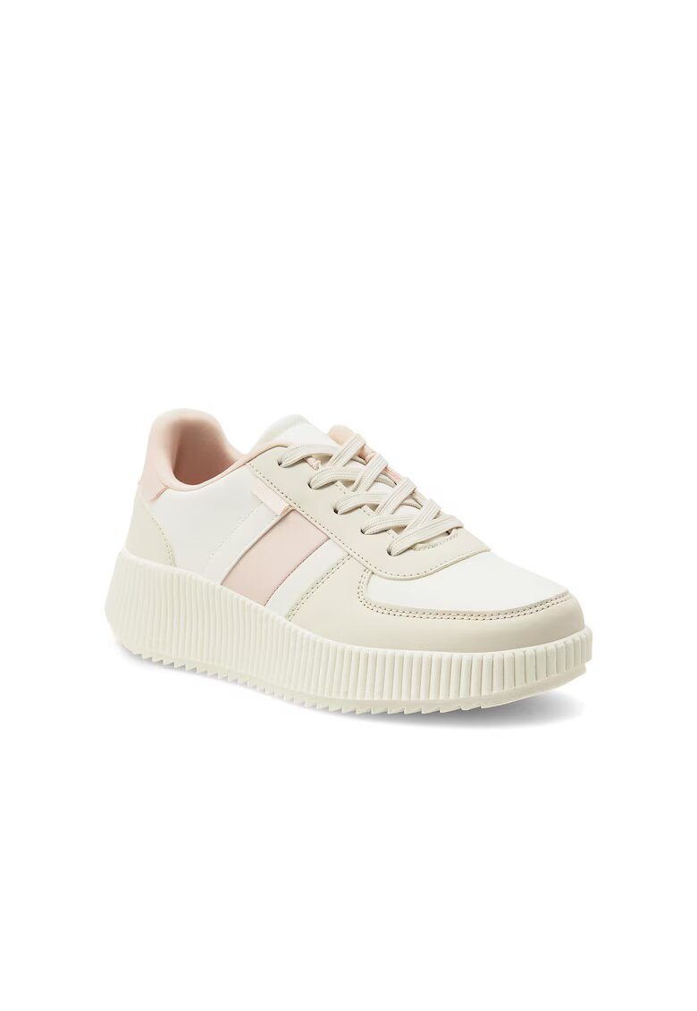 DeeZee Pantofi sport dama - 425182 - Piele ecologica - Bej