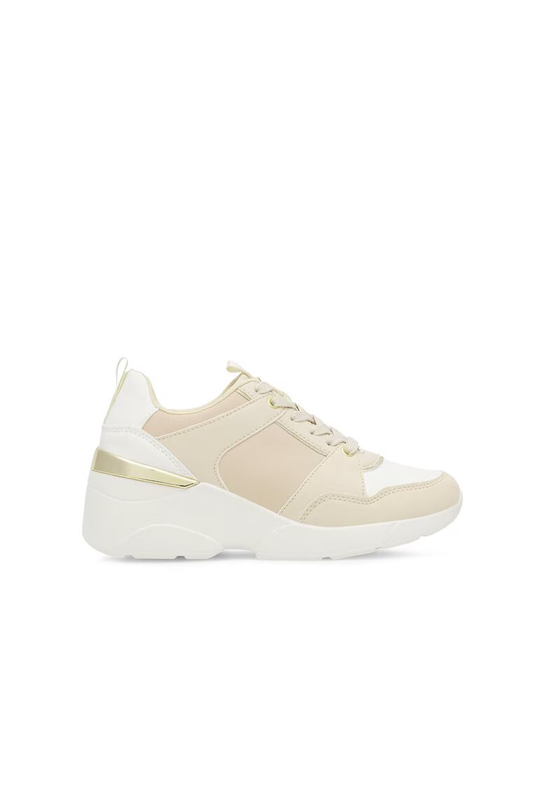 DeeZee Pantofi sport dama - 590559 - Piele ecologica - Bej - Bej