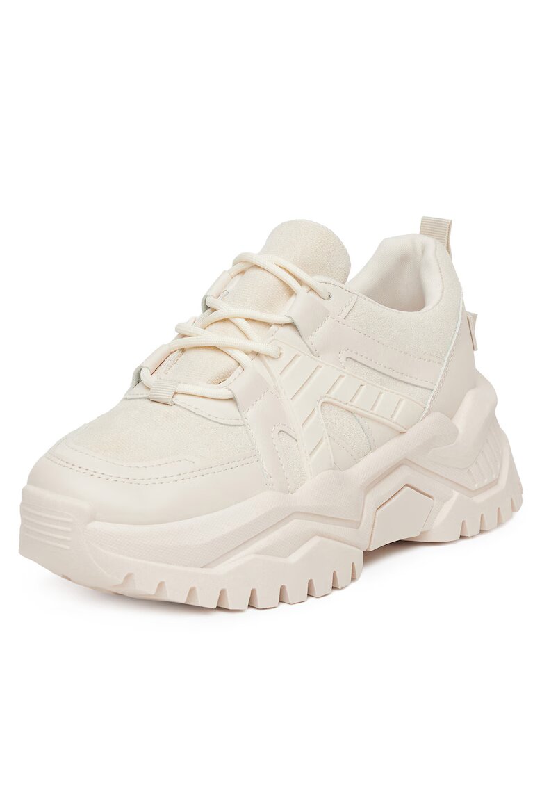 DeeZee Pantofi sport dama model 9223 - bej - piele ecologica
