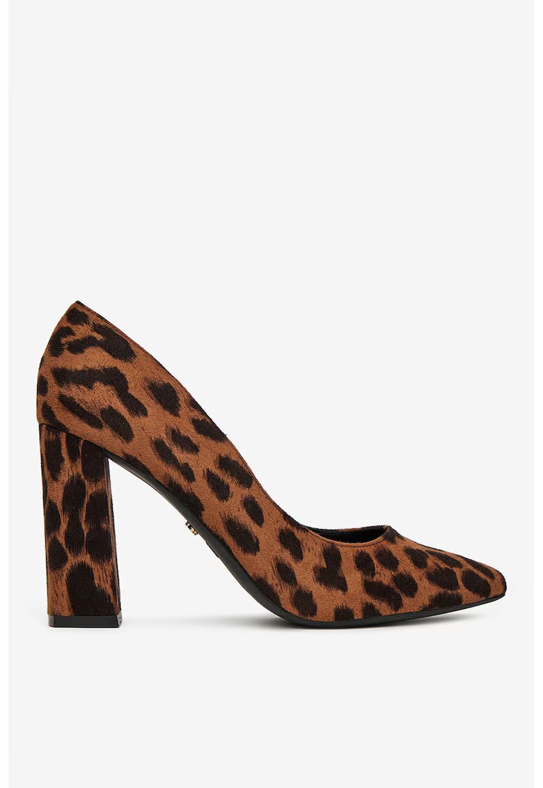 DeeZee Pantofi textil culoare maro - Maro