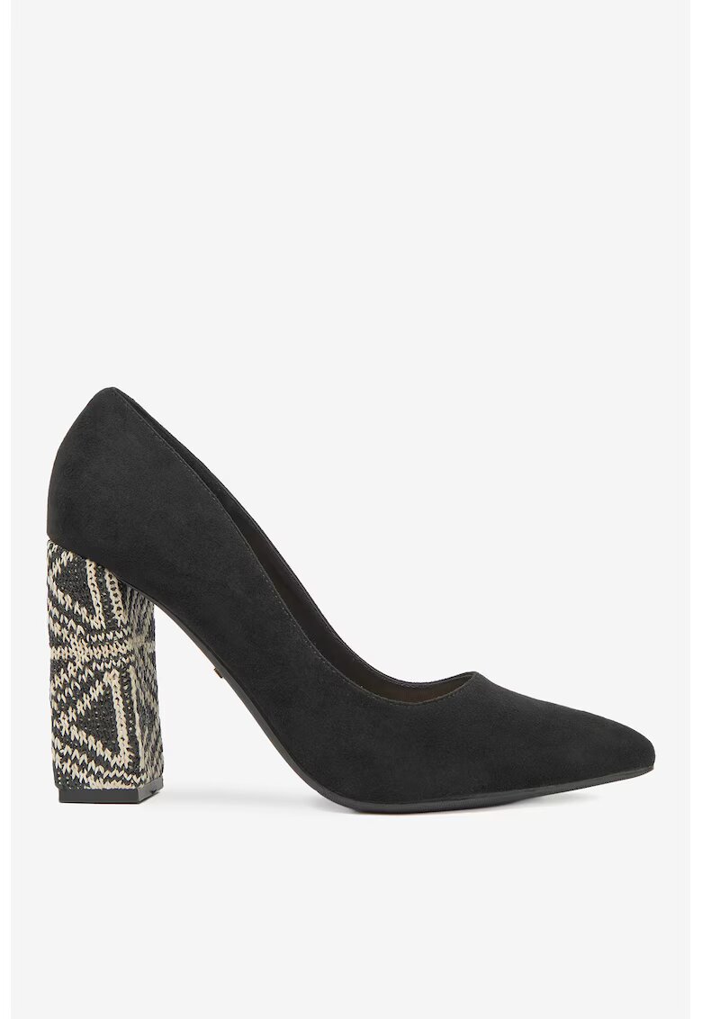 DeeZee Pantofi textil culoare neagră - Negru
