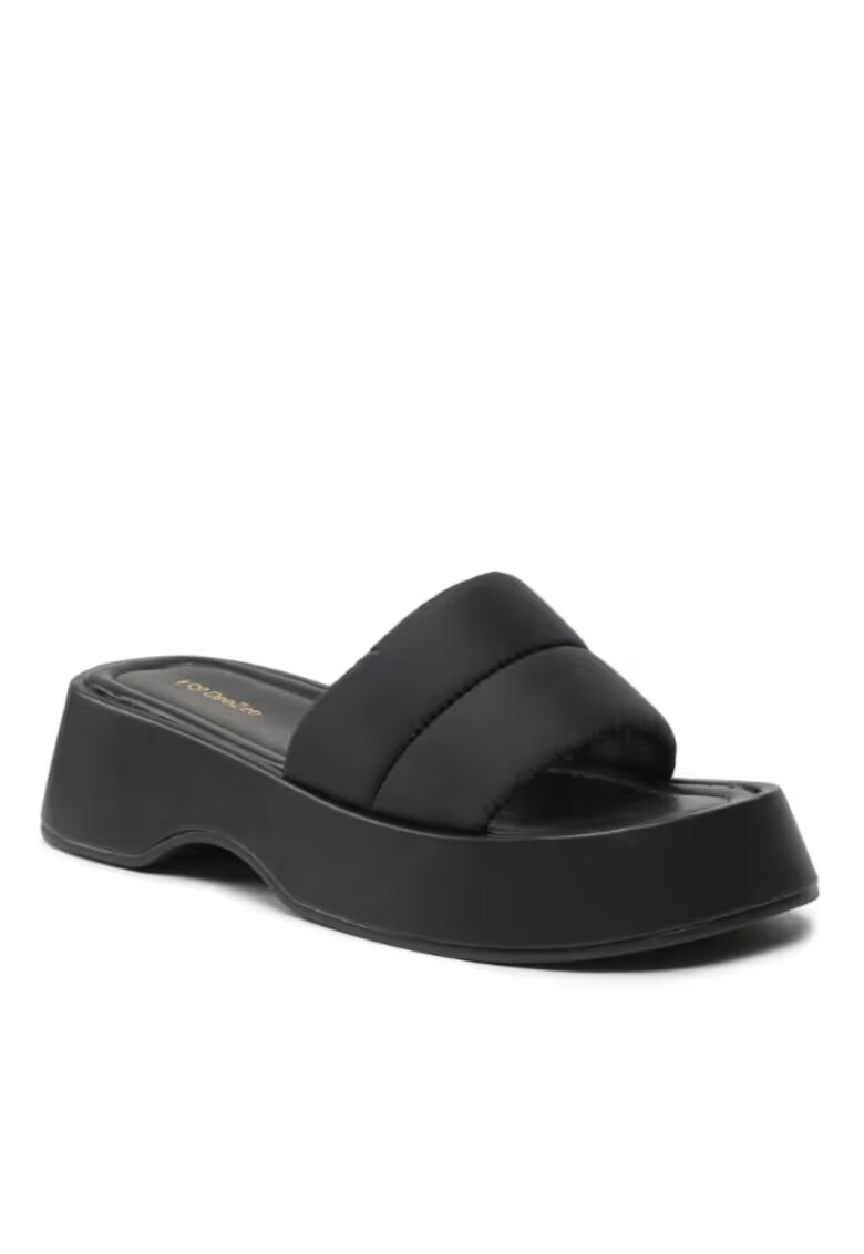 DeeZee Papuci dama - 302901944 - Negru - Textil - Negru