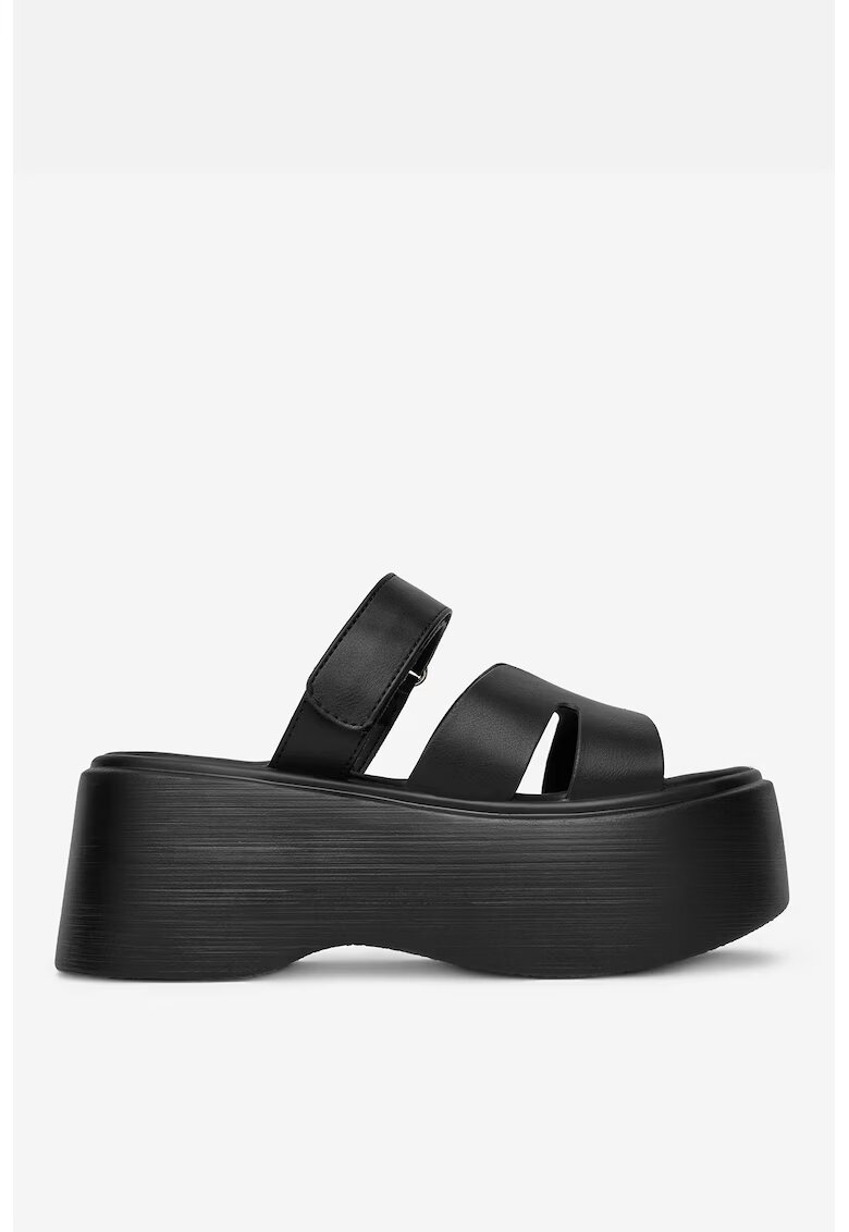 DeeZee Papuci dama Material Sintetic - Negru