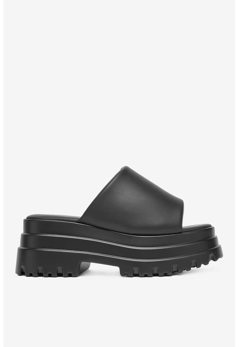 DeeZee Papuci dama Sintetic - Negru