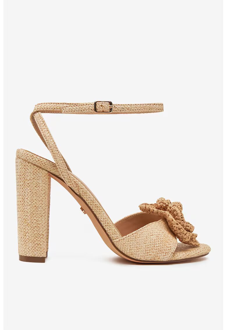 DeeZee Sandale Bej - Material Sintetic - Bej