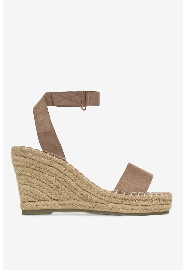 DeeZee Sandale Bej - Material Textil - Bej