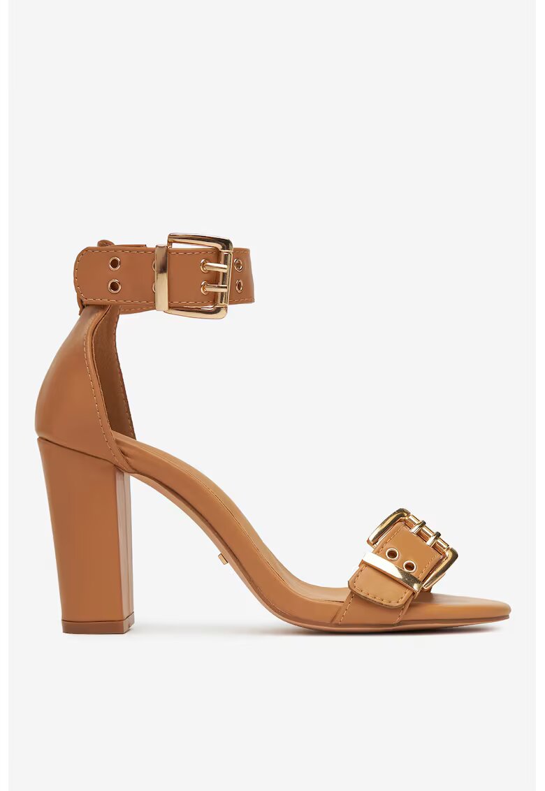 DeeZee Sandale cu toc Design Elegant - Bej