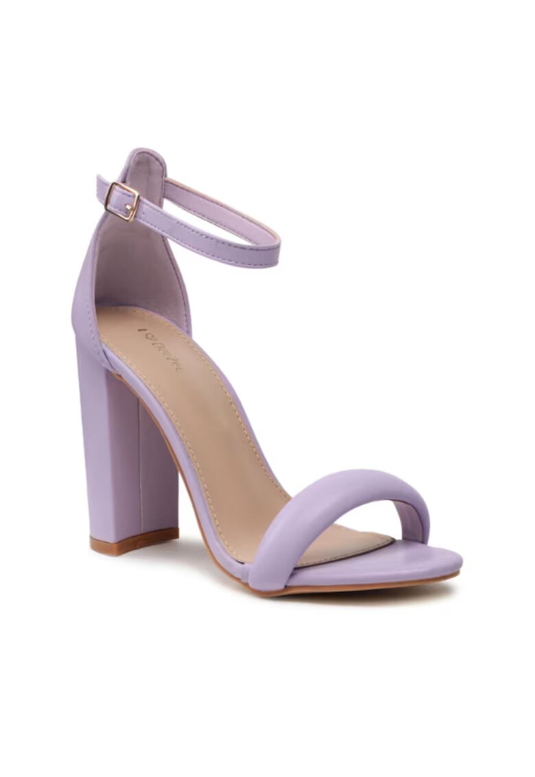 DeeZee Sandale dama - 302871919 - Lila - Piele ecologica - Lila