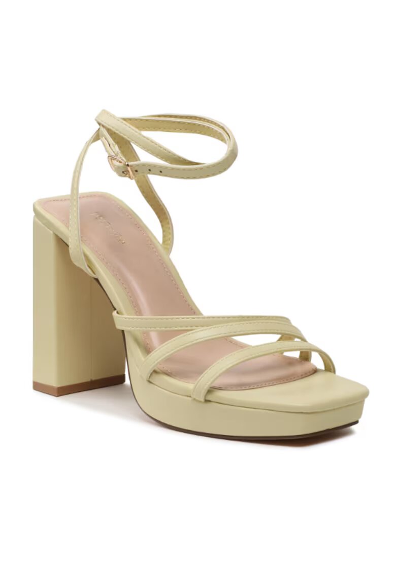 DeeZee Sandale dama - 302872152 - Verde - Piele ecologica - Verde