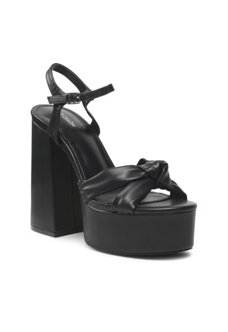 DeeZee Sandale dama - 302873685 - Negru - Piele ecologica - Negru