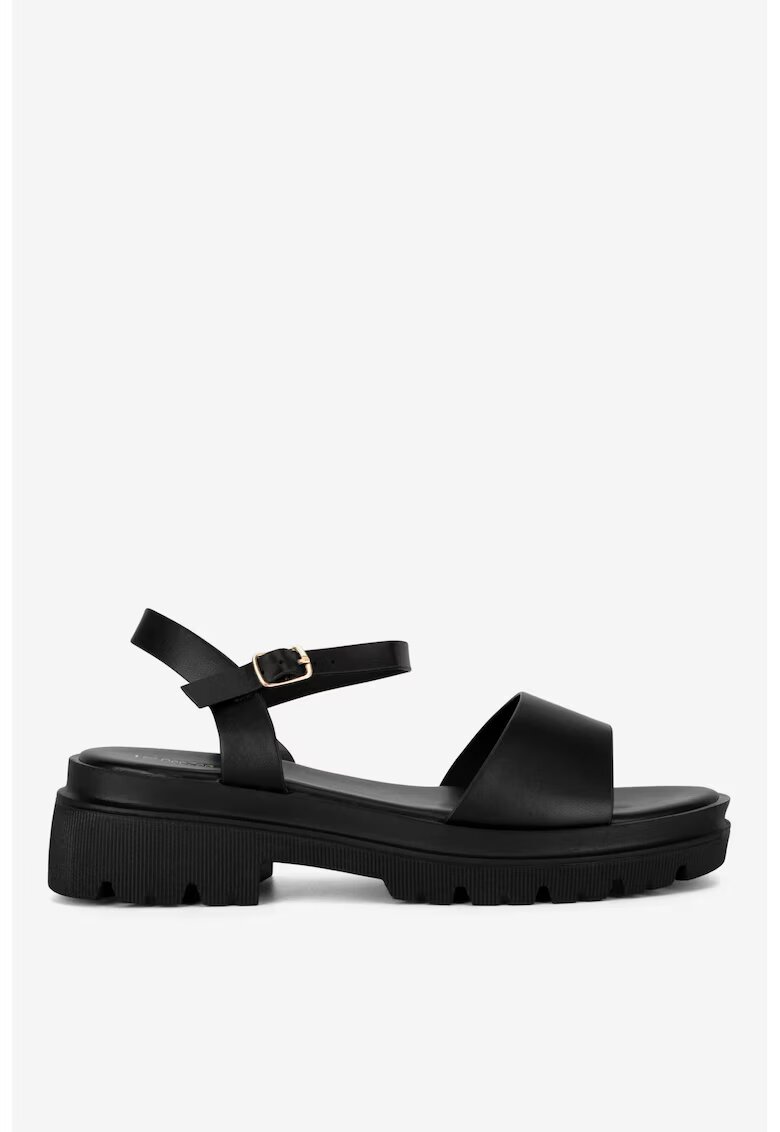DeeZee Sandale dama 5905588696599 - Sintetic - Negru - Negru