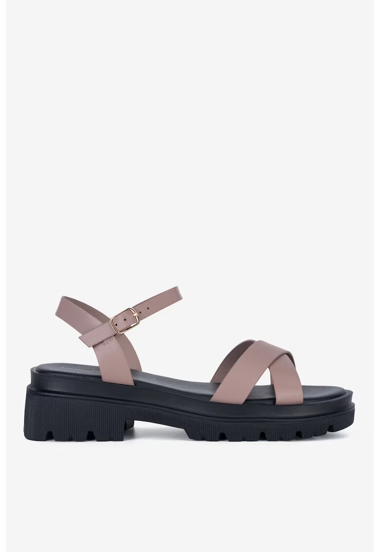 DeeZee Sandale dama 5905588696841 - Sintetic - Negru - Negru