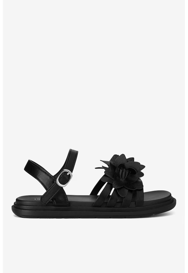 DeeZee Sandale dama - plastic - Negru