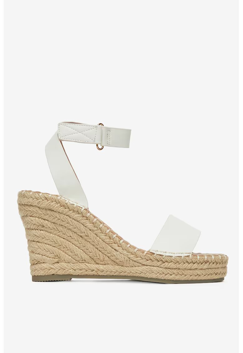 DeeZee Sandale Material Sintetic - Culoare Alb - Alb