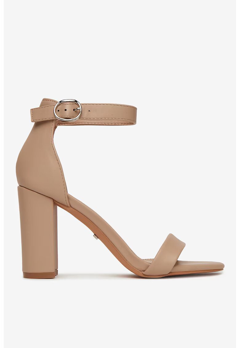 DeeZee Sandale Material Sintetic - Culoare Bej - Bej