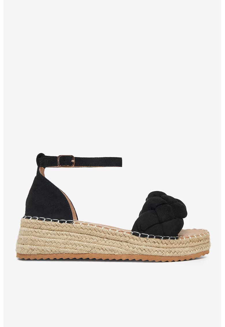 DeeZee Sandale Negru - Material Textil - Negru
