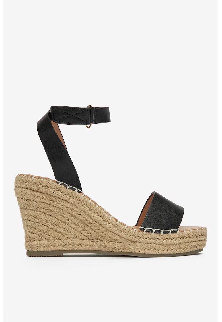 DeeZee Sandale Negru - Sintetic - - Negru