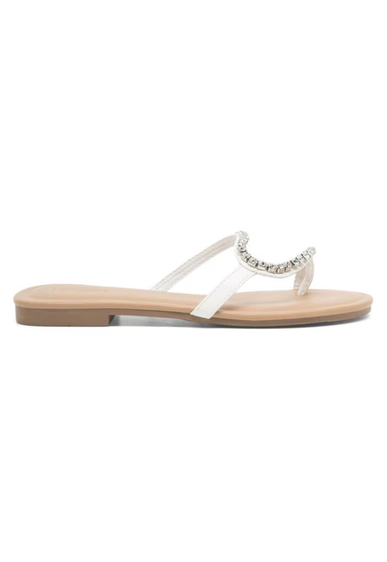 DeeZee Slapi dama - 48150 - Sintetic - Alb