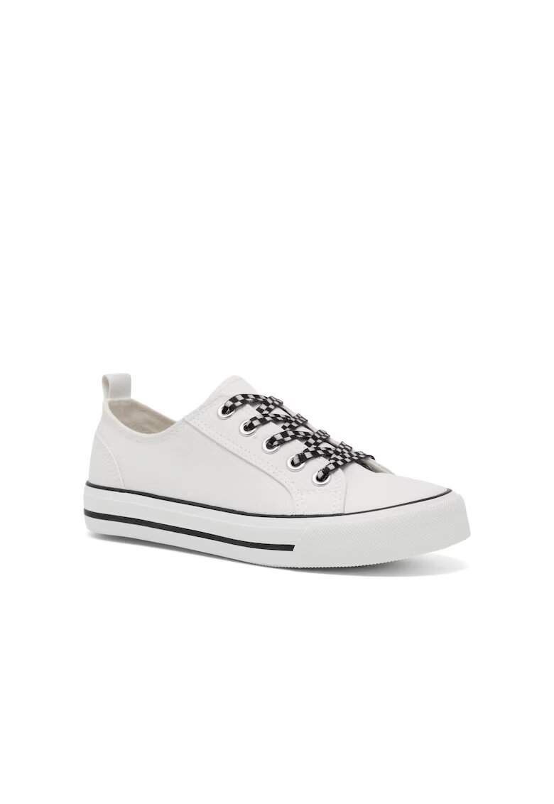 DeeZee Tenisi fete - 5904862939155 - Alb - Textil - Alb