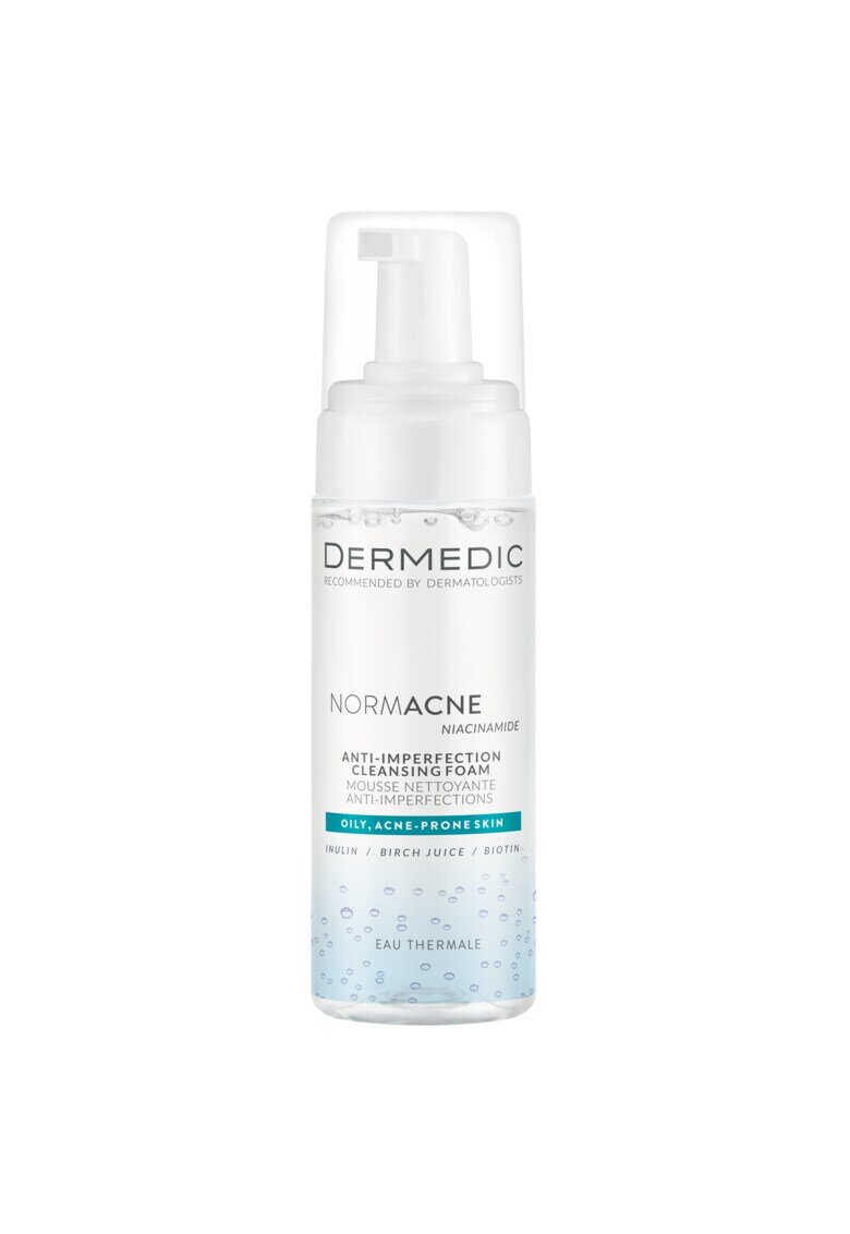 Dermedic Spuma de curatare - 170 ml - Gras/Cu imperfectiuni