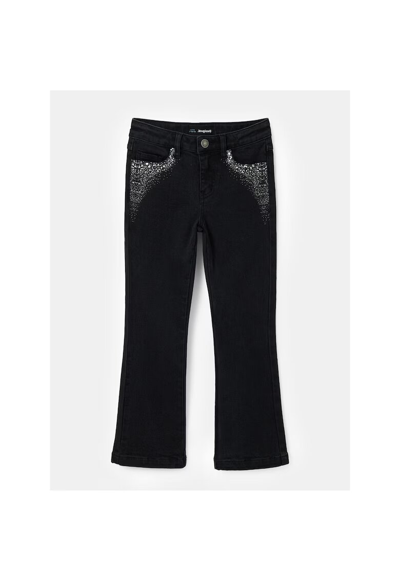 Desigual Blugi Fete - 303232443 - Bumbac - Negru