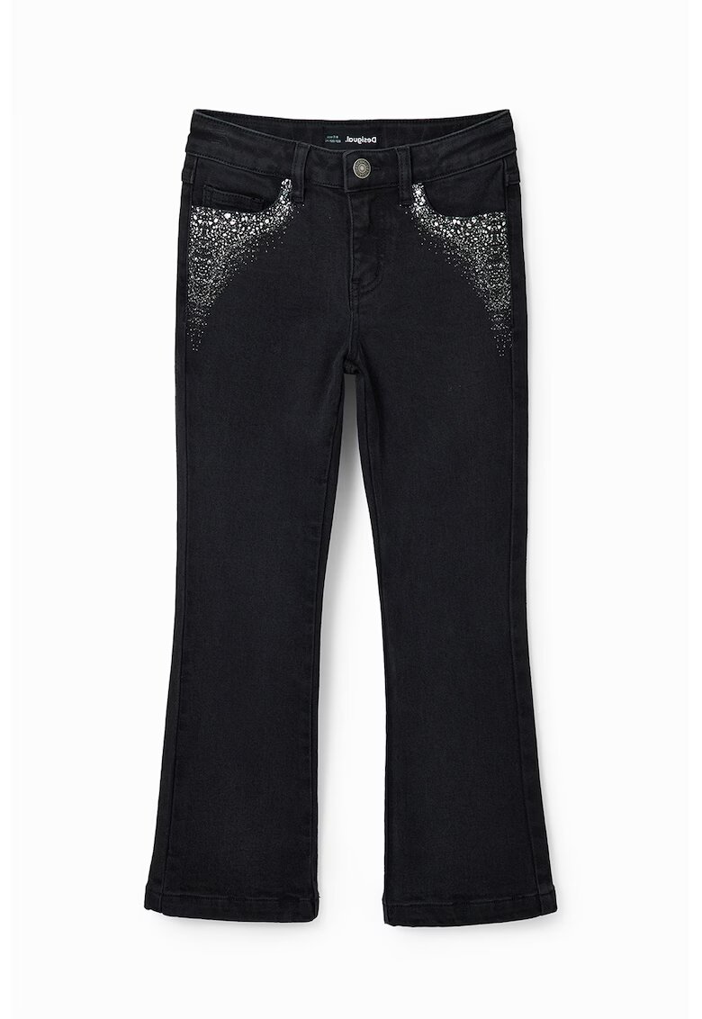 Desigual Blugi regular fit Schwarz - Negru