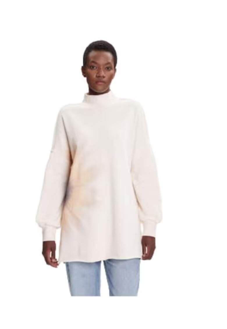 Desigual Bluza dama - bumbac - ecru