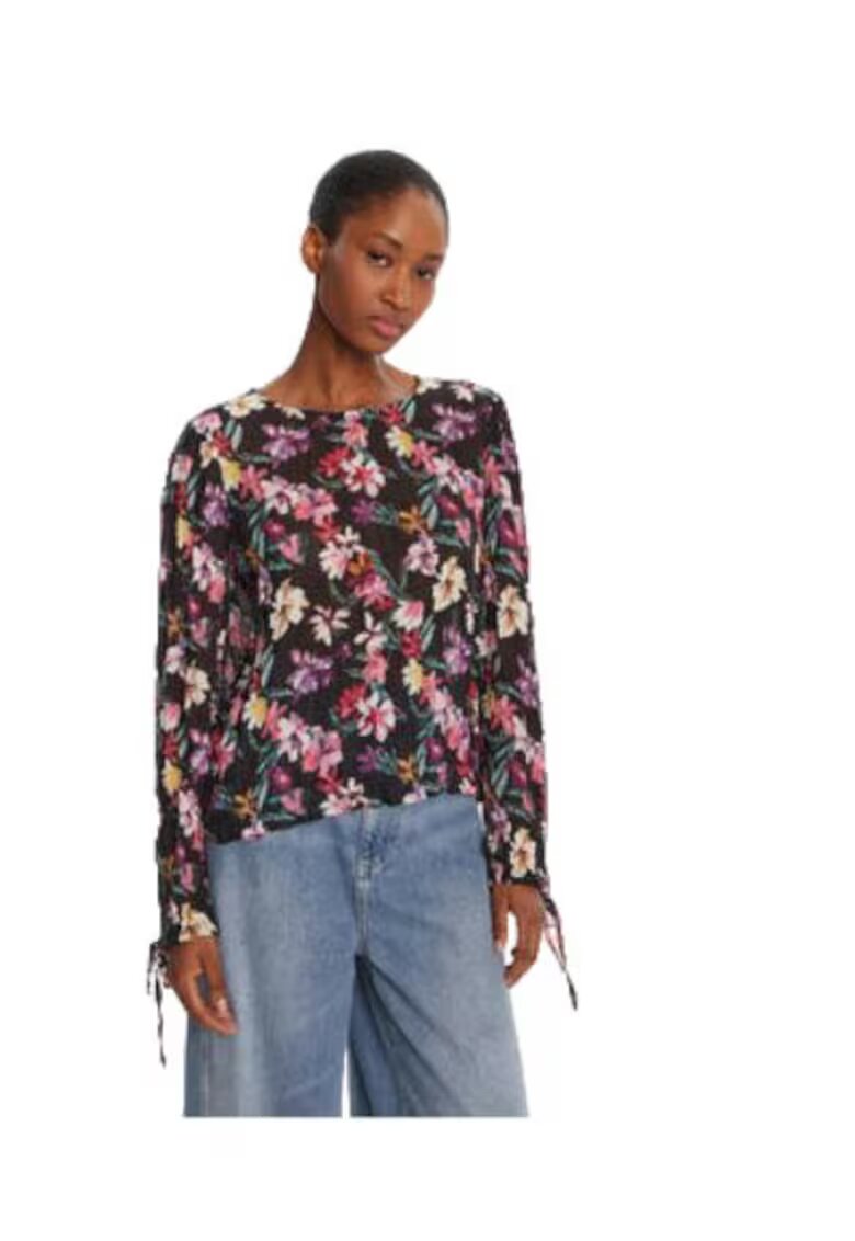 Desigual Bluza dama - poliester - multicolor -