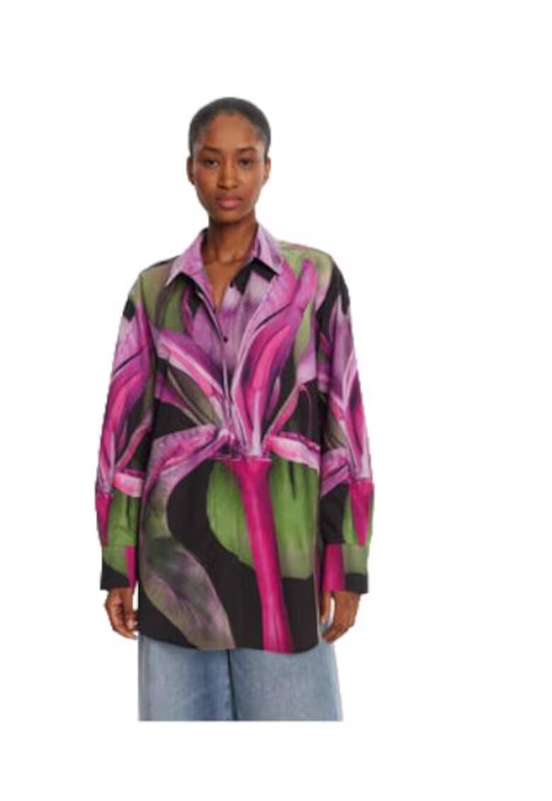 Desigual Camasa dama - bumbac/lyocell - multicolor -