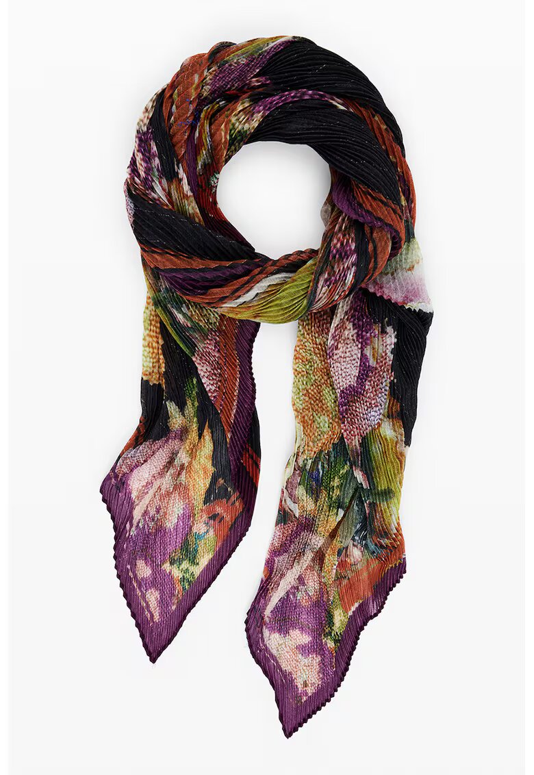 Desigual Esarfa cu imprimeu floral