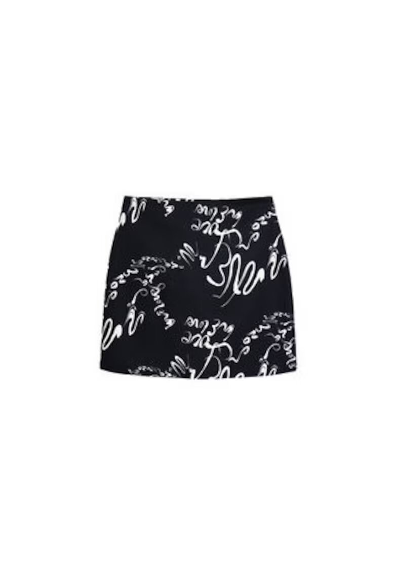 Desigual Fusta - negru - bumbac-elastan - Alb/Negru