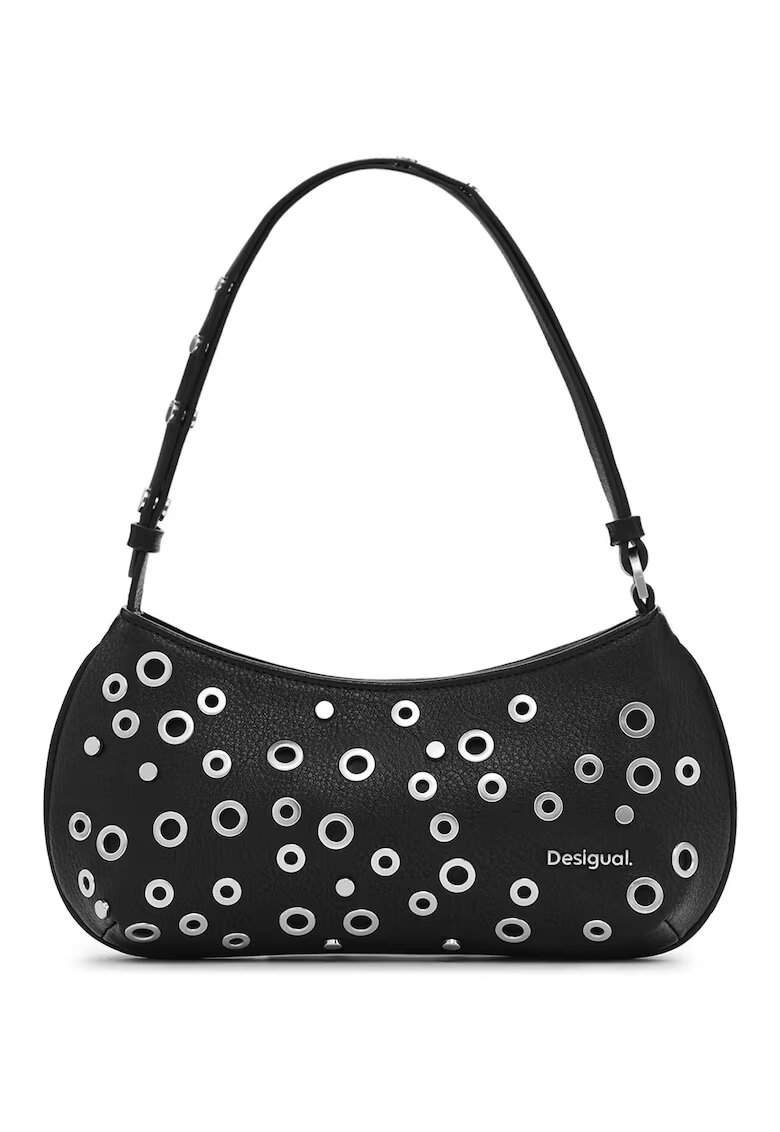 Desigual Geanta dama 25SAXP70 - Piele ecologica - Negru