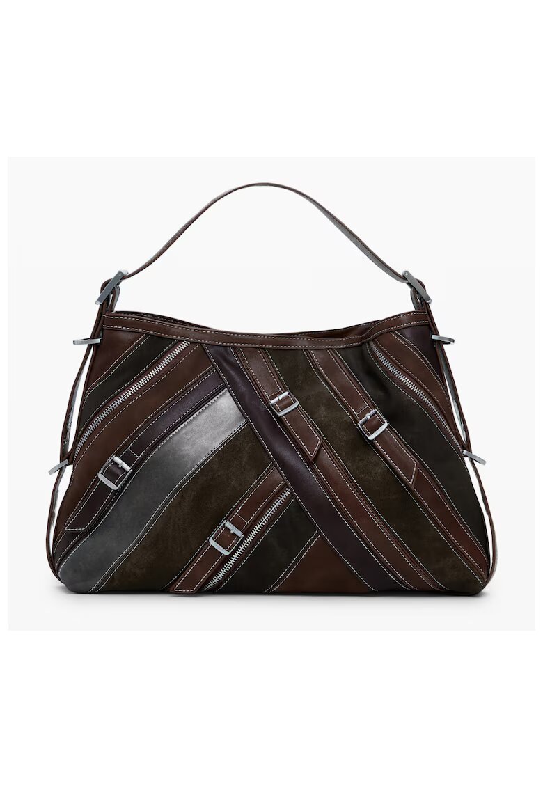 Desigual Geanta dama camel 25WAXPAB - Maro - Universal