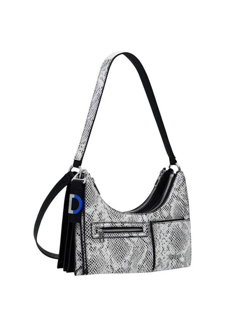 Desigual Geanta Delta Vega Detachable 3in1 1L 48967 - Negru