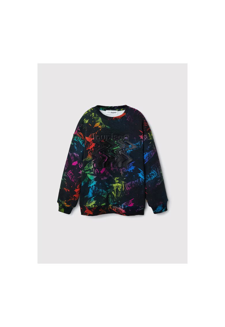 Desigual Hanorac Baieti - 301495833 - Bumbac/Poliester - Negru - Negru