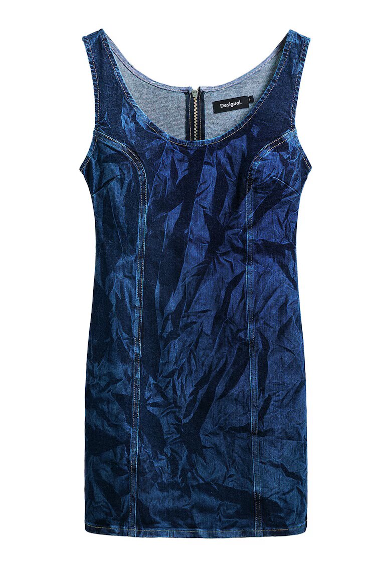 Desigual Maiou dama - bumbac/poliester - bleumarin