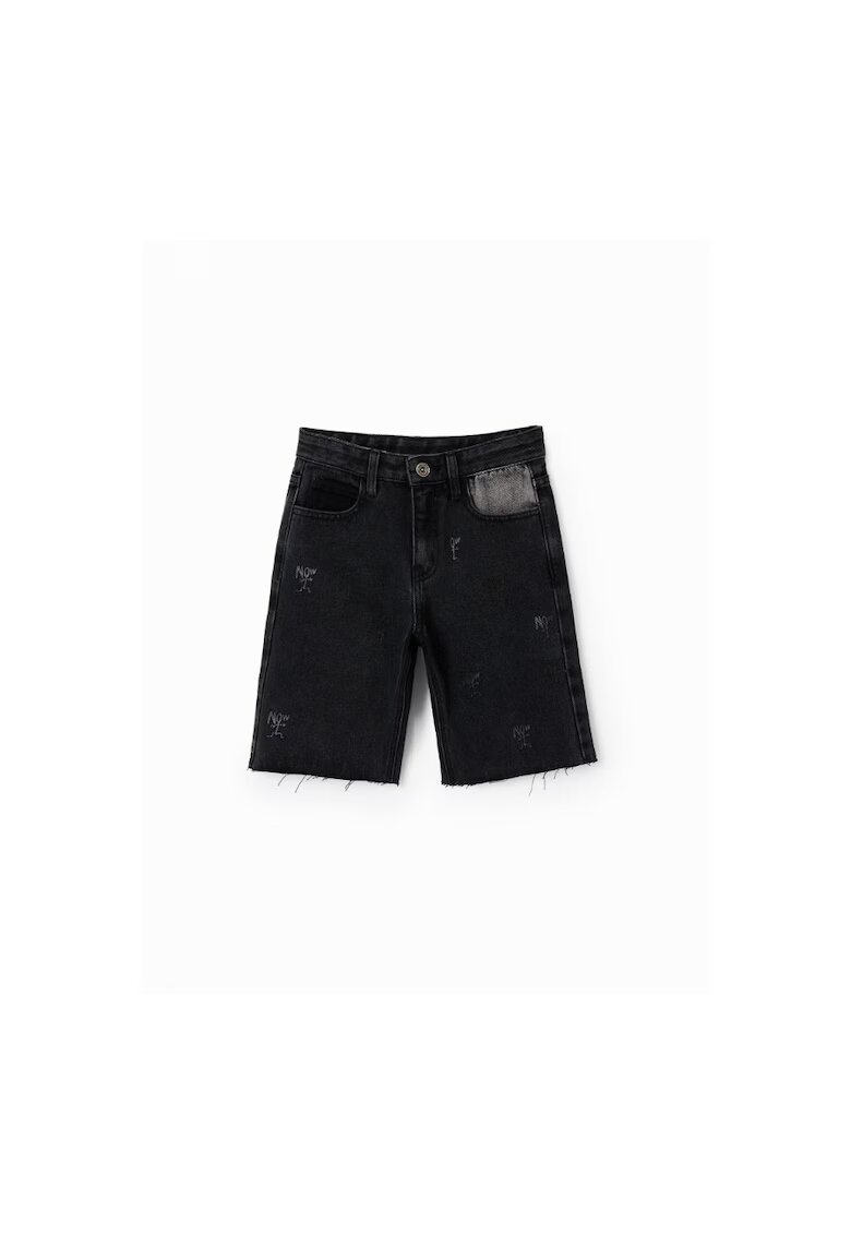 Desigual Pantaloni lungi - 302006557 - Bumbac - Negru - Negru