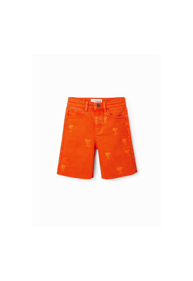 Desigual Pantaloni lungi - 302006571 - Bumbac - Maro - Maro