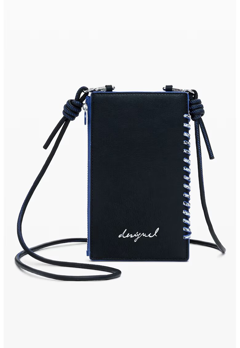Desigual Portofel cu logo - Negru