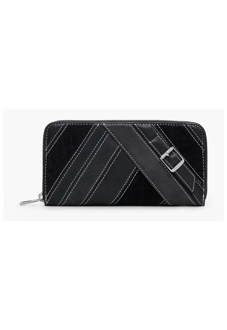 Desigual Portofel dama negru 25WAYP19 - Negru - 9.9 x 16 x 2
