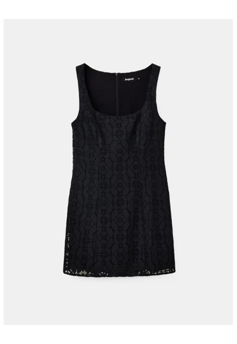 Desigual Rochie - 100% Poliester - Negru - 23SWVW02asdf - Negru