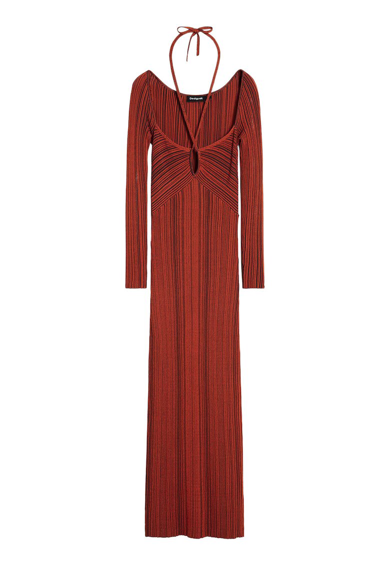 Desigual Rochie cocktail Dama - 80% viscoza - 20% poliamida