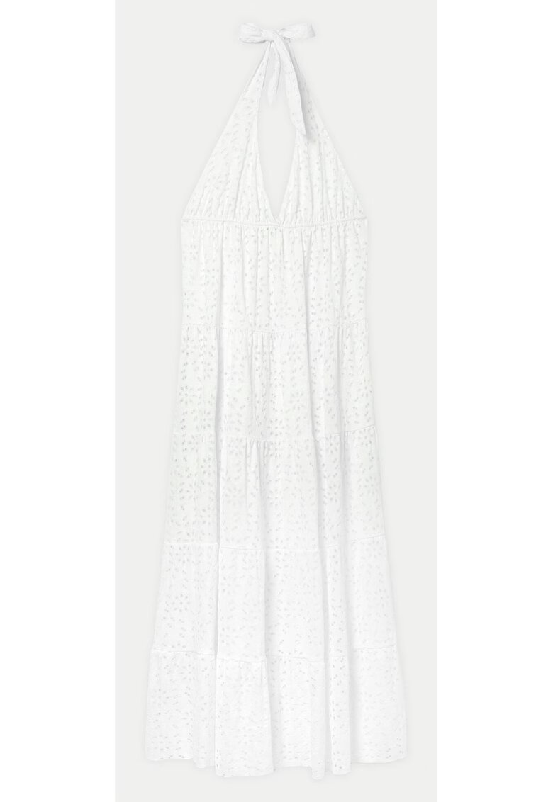 Desigual Rochie dama - 76411 - Bumbac/Poliamida - Alb
