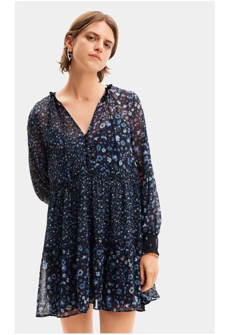 Desigual Rochie dama - 76671 - Bleumarin - Poliester